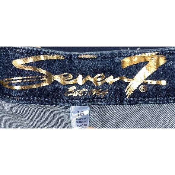 NWT Seven7 Weekend Fray Hem High-Rise Shorts Women's 16 (36X5) - Picture 8 of 9